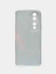 Красный силиконовый чехол на Honor 90 (Хонор 90), прозрачный, с рисунком