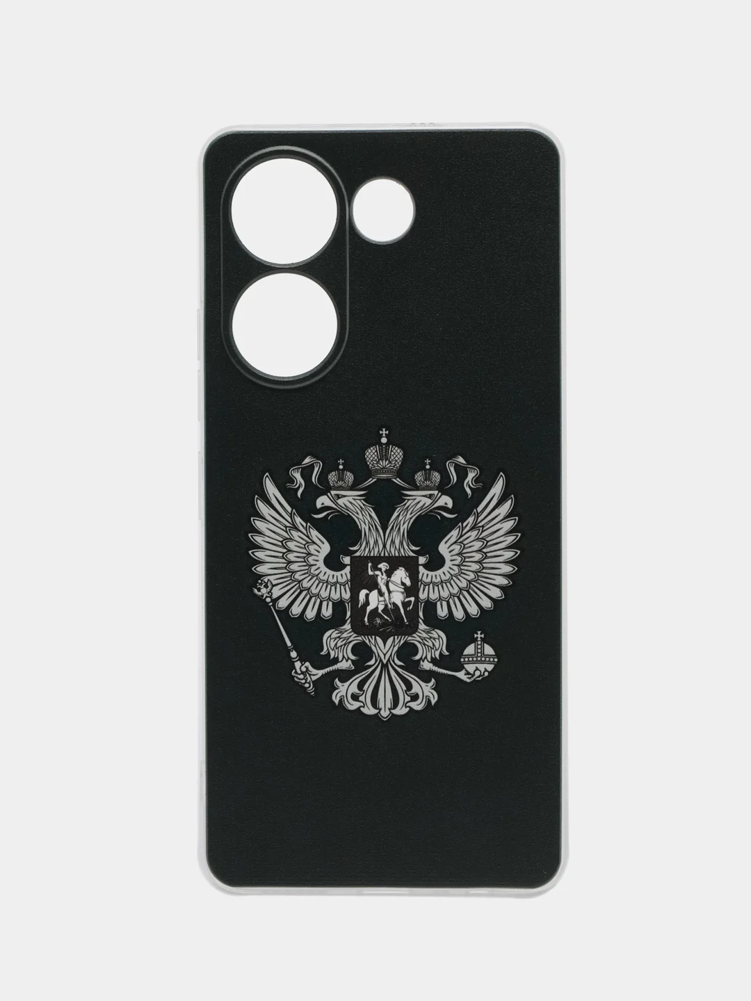 Приглушённый хаки чехол на Tecno Camon 20/20 Pro 4G (Текно Камон 20/20 Про 4G), с рисунком, защита камеры