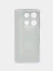 Хром чехол для Infinix Note 30 Pro (Инфиникс Нот 30 Про), прозрачный, с рисунком, защита камеры