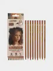 Карандаши цветные "deVENTE. Triolino Ultra 4М. Skin Tones" 10 цв