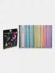 Карандаши цветные "deVENTE. Triolino Ultra 4М. Metallic" 24 цвета, 4М