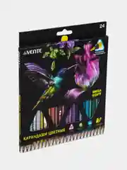 Карандаши цветные "deVENTE. Triolino Ultra 4М. Metallic" 24 цвета, 4М