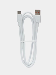 Кабель для быстрой зарядки и передачи данных Type-C, 6А, провод 1 м