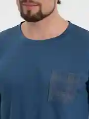 Синий пижама мужская, домашний костюм, ХЛОПОК 100%
