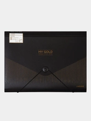 Папка с клапаном с 12-ю отделениями "deVENTE. My Gold" A4 (330x240x20 мм) 700 мкм, 1шт