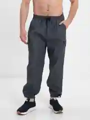 Тёмно-серый брюки карго y2k streetwear, мужские