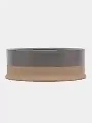 Миска керамическая для собак и кошек SCRUFFS "Scandi", серая, 20 х 20 х 7 см, 1300 мл