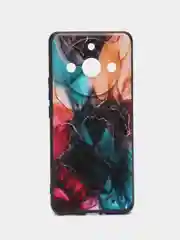 Фиолетовый силиконовый чехол для Realme 11 Pro 11 Pro Plus, с принтом, с рисунком (Реалми 11 Про Плюс)