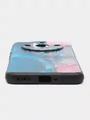 Фуксия силиконовый чехол для Realme 11 Pro 11 Pro Plus, с принтом, с рисунком (Реалми 11 Про Плюс)
