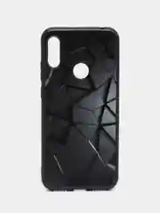 Тёмно-серый силиконовый чехол для Honor 8A / 8A Prime / Huawei Y6 2019 / У6 Prime / Y6s, с принтом, с рисунком Хонор 8А Хуавей у6