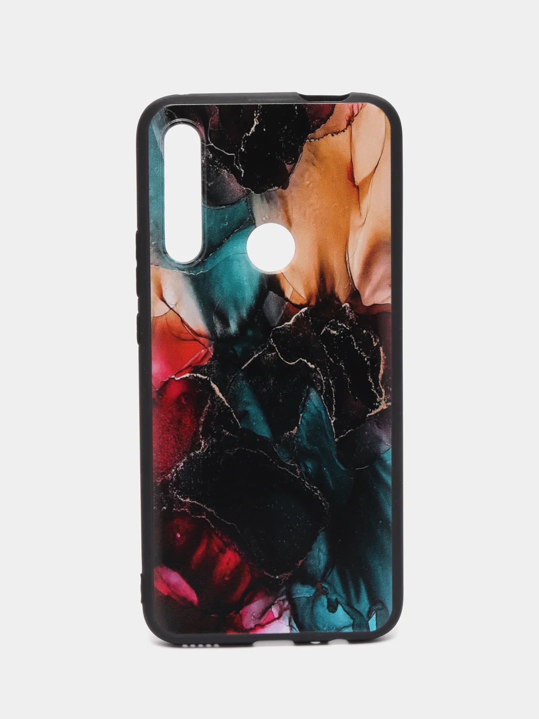 Фиолетовый силиконовый чехол для Honor 9X / 9X Premium / Huawei P Smart Z / Y9 Prime, с принтом, с рисунком (Хонор 9Х / у9 Прайм)