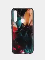 Фиолетовый силиконовый чехол для Honor 9X / 9X Premium / Huawei P Smart Z / Y9 Prime, с принтом, с рисунком (Хонор 9Х / у9 Прайм)