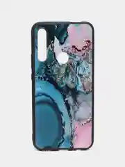 Фуксия силиконовый чехол для Honor 9X / 9X Premium / Huawei P Smart Z / Y9 Prime, с принтом, с рисунком (Хонор 9Х / у9 Прайм)