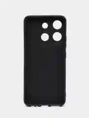 Серый металлик силиконовый чехол для Infinix SMART 7 HD, с принтом, с рисунком (Инфиникс Смарт 7 ХД)