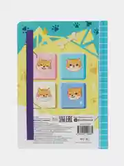 Аметистовый блокнот в точку 72 листа А5 Аниме. Точкабук "Anime Pets", бумага 100 гр/м2. Проф-Пресс