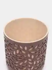 Пудровый кашпо Leaves