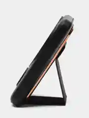 Черный повербанк внешний аккумулятор 5000 mAh, с беспроводной зарядкой