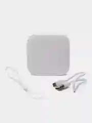 Белый повербанк внешний аккумулятор, 10000 mAh