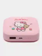Розовый повербанк внешний аккумулятор, 10000 mAh