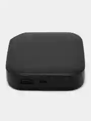 Черный повербанк внешний аккумулятор, 10000 mAh
