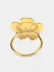 Белый кольцо для салфеток "Blossom" 4 х 4 х 4 см