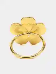 Зеленый кольцо для салфеток "Blossom" 4 х 4 х 4 см