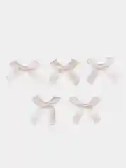 Конфетный бантики из атласной ленты, 5 штук