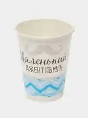 Голубой стаканы бумажные на день рождение, гендер пати, 10 шт. Чебурашка, Бэтмен, Гравити Фолз