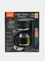 Черный кофеварка капельная RAF 139