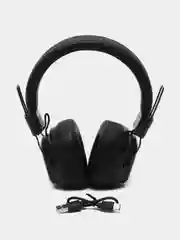 Коричневый беспроводные полноразмерные наушники с Bluetooth и подсветкой, подарок