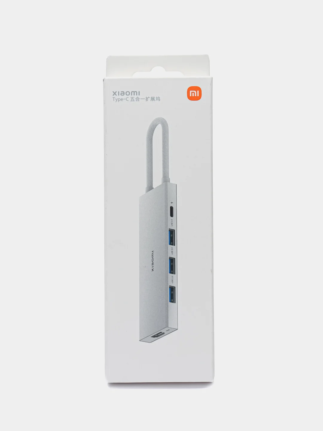 Серебряный док-станция Xiaomi Type-C 5-in-1 Docking Station, XMDS05YM