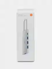 Серебряный док-станция Xiaomi Type-C 5-in-1 Docking Station, XMDS05YM