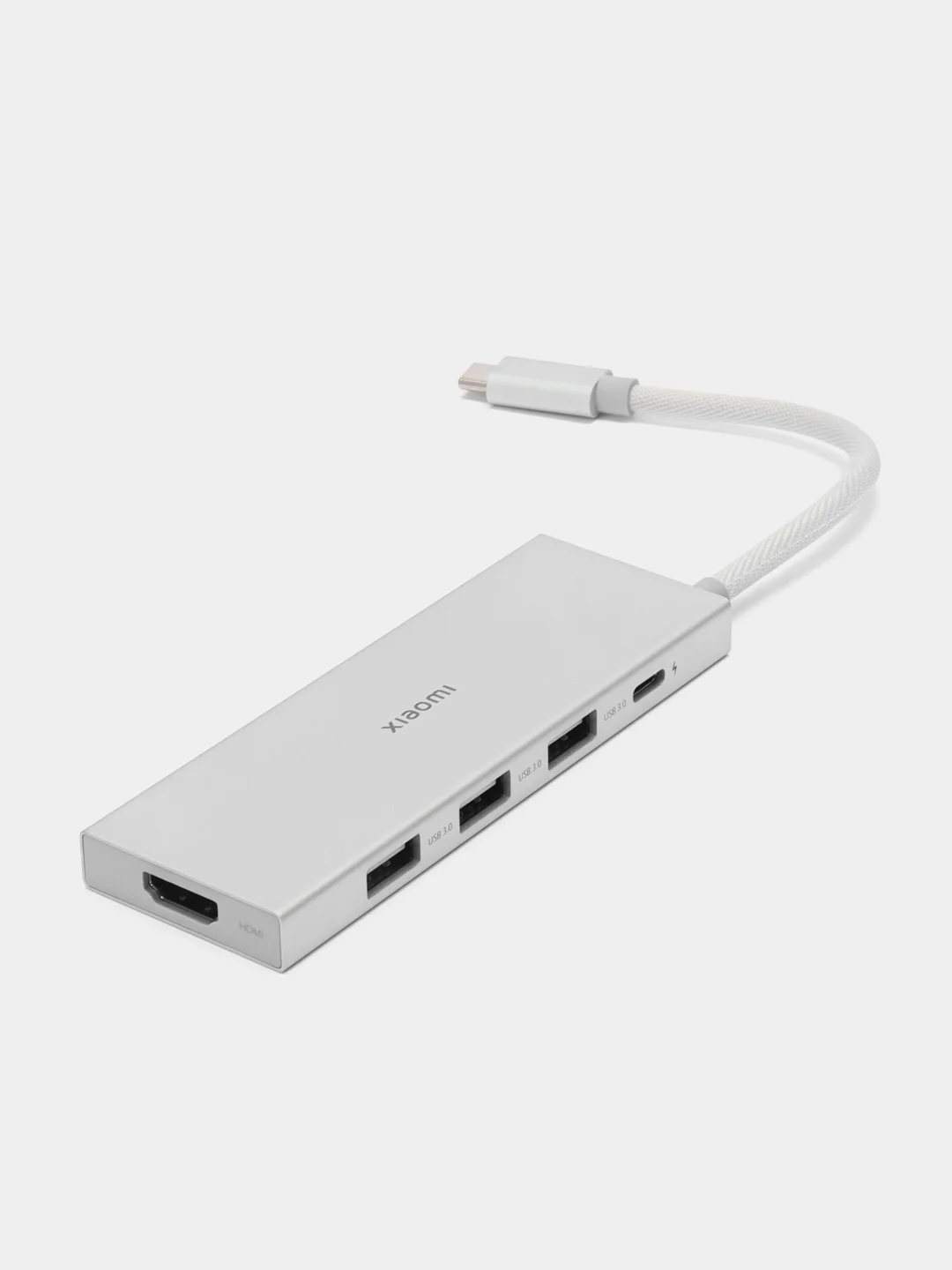 Серебряный док-станция Xiaomi Type-C 5-in-1 Docking Station, XMDS05YM