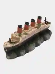 Декорация для аквариума AQUA DELLA "Титаник", разноцветная, 39 x 11 х 17 см