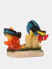 Декорация для аквариума Aqua Della "Рыбки Немо и Дори", разноцветные, 6.5 x 4.5 х 2.5 см