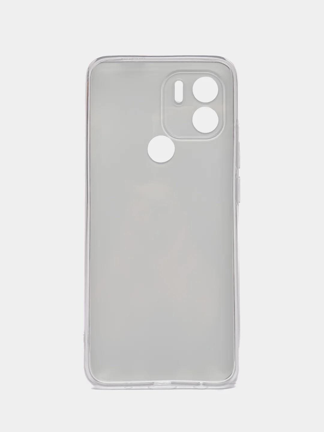 Коричневый силиконовый чехол на Xiaomi Redmi A1+/Redmi A2+/Poco C51/C50 (Редми A1 Плюс/Редми А2 Плюс)