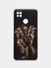 Оливковый силиконовый чехол на Xiaomi Redmi 9C (Сяоми Редми 9C)