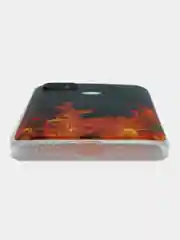 Оранжевый силиконовый чехол на Xiaomi Redmi 9C (Сяоми Редми 9C)