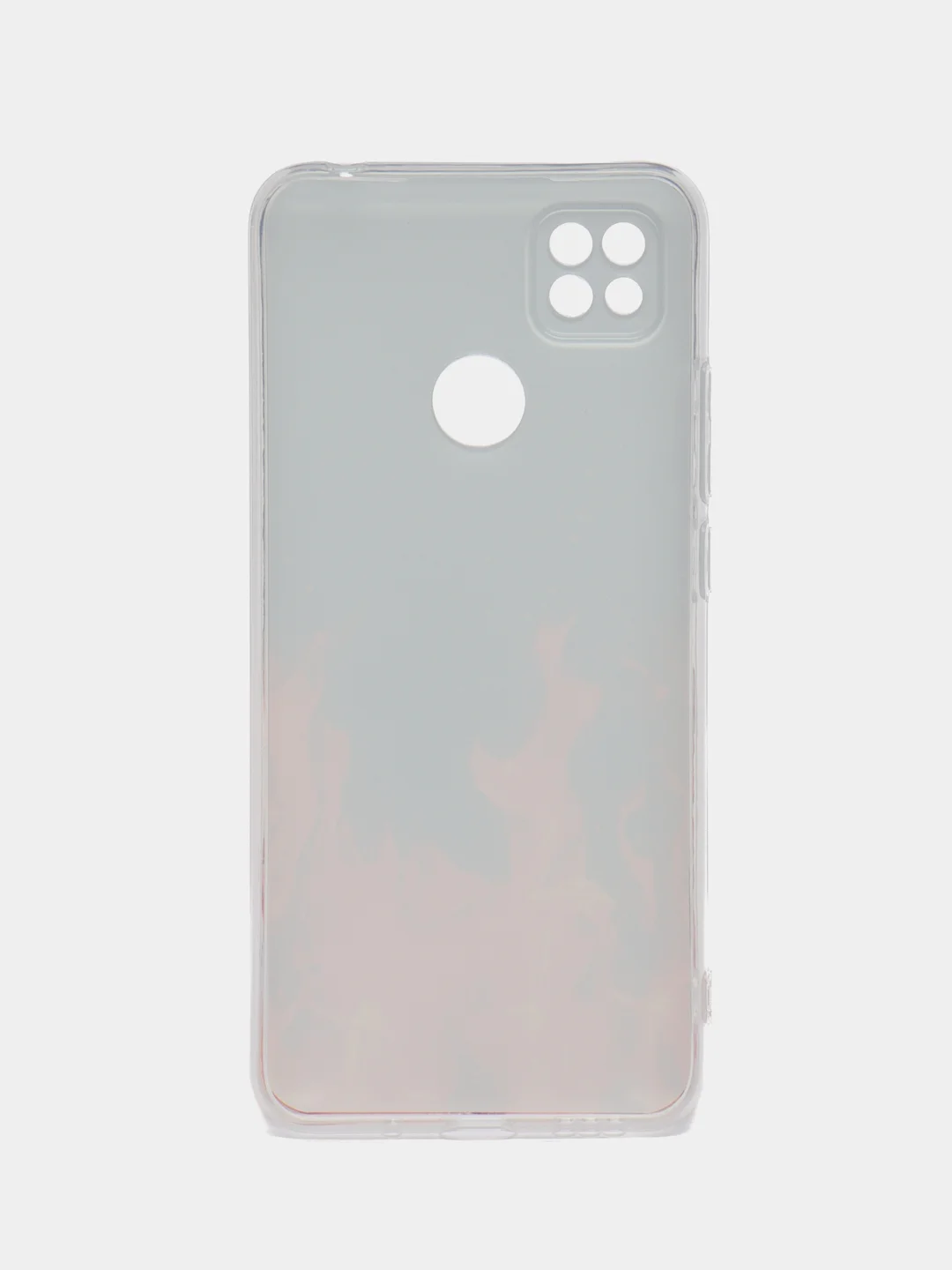 Оранжевый силиконовый чехол на Xiaomi Redmi 9C (Сяоми Редми 9C)
