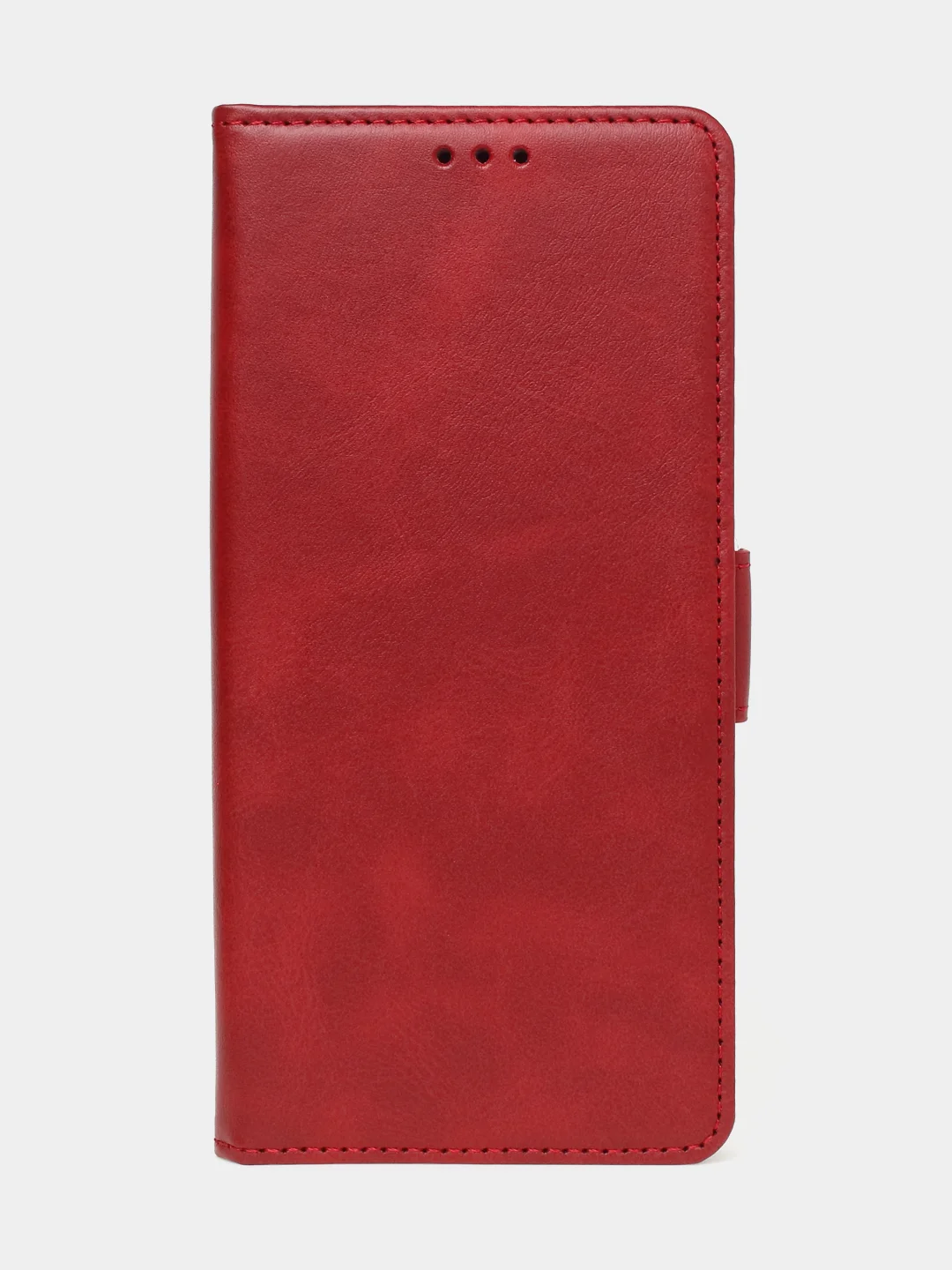 Красный чехол-книжка GQ Lite для Infinix Hot 40i / Infinix Smart 8 из высококачественной кожи