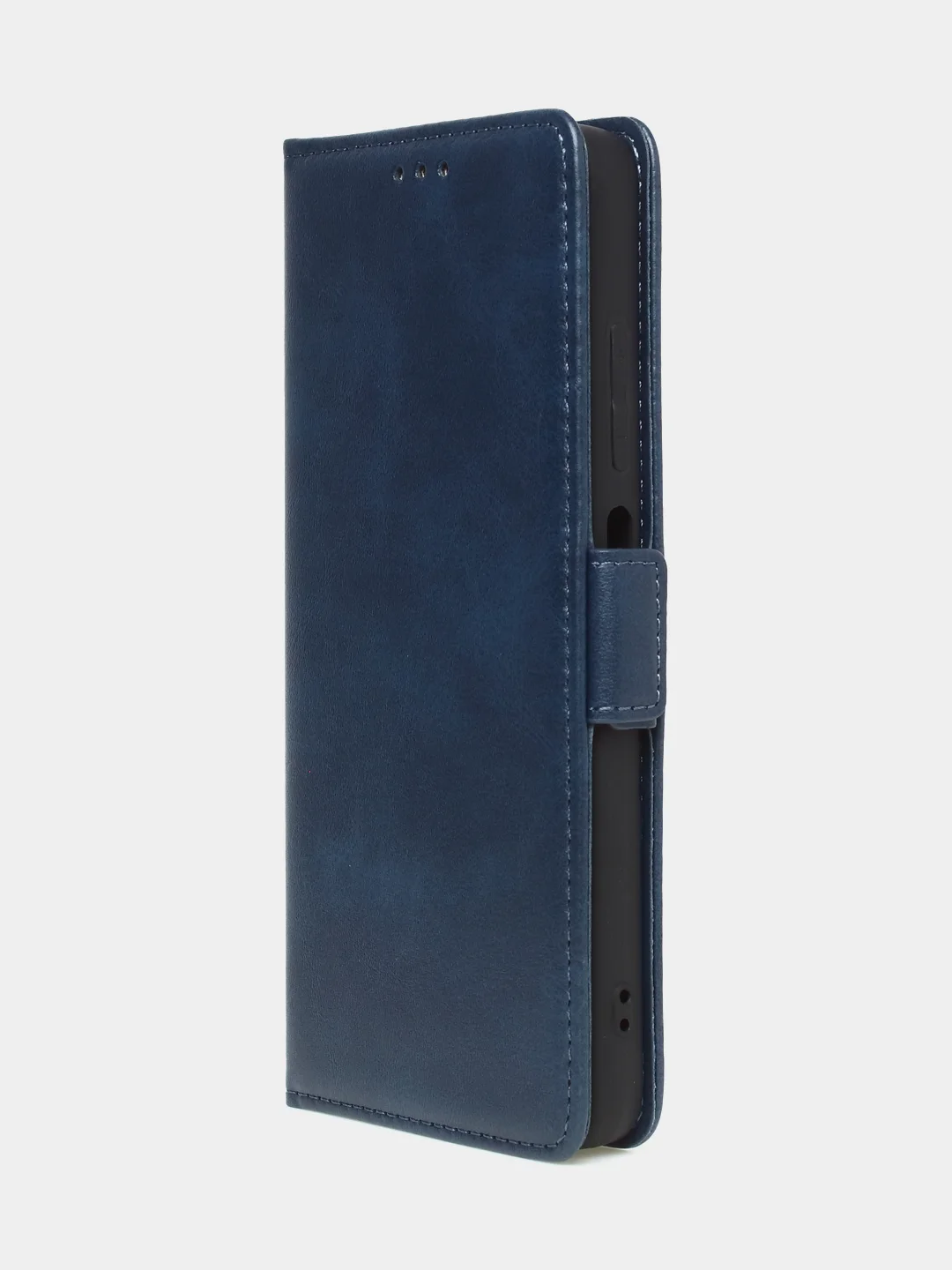 Синий чехол-книжка GQ Lite для Infinix Hot 40i / Infinix Smart 8 из высококачественной кожи