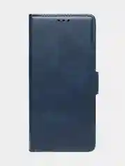 Синий чехол-книжка GQ Lite для Infinix Hot 40i / Infinix Smart 8 из высококачественной кожи