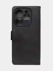 Синий чехол-книжка GQ Lite для Infinix Hot 40i / Infinix Smart 8 из высококачественной кожи