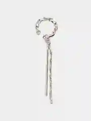 Каффы серьги c подвеской и цепочкой "Tassel", серьги женские каффы без прокола, бижутерия