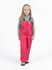 Тёмно-розовый зимний полукомбинезон, на мальчика, на девочку, Arctic kids