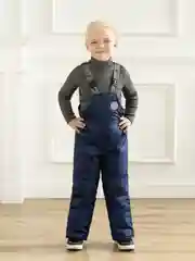 Синий зимний полукомбинезон, на мальчика, на девочку, Arctic kids