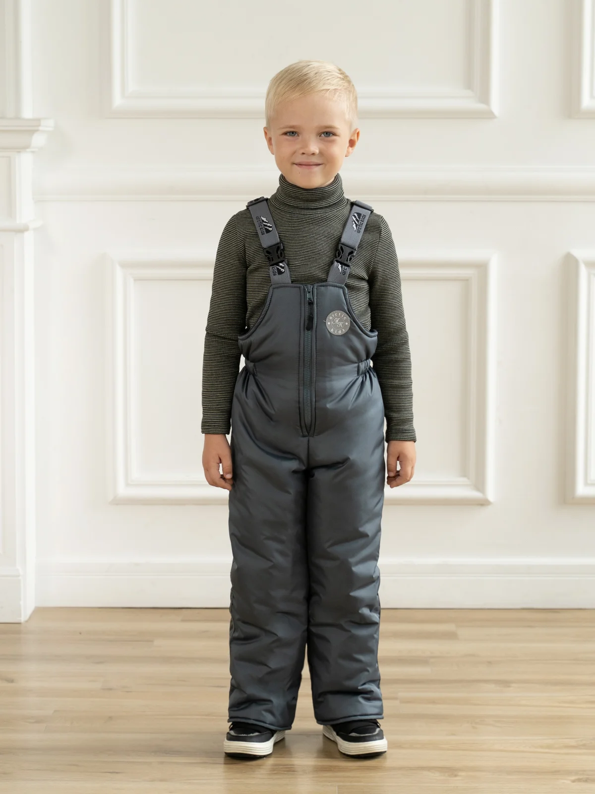Вишнёвый зимний полукомбинезон, на мальчика, на девочку, Arctic kids