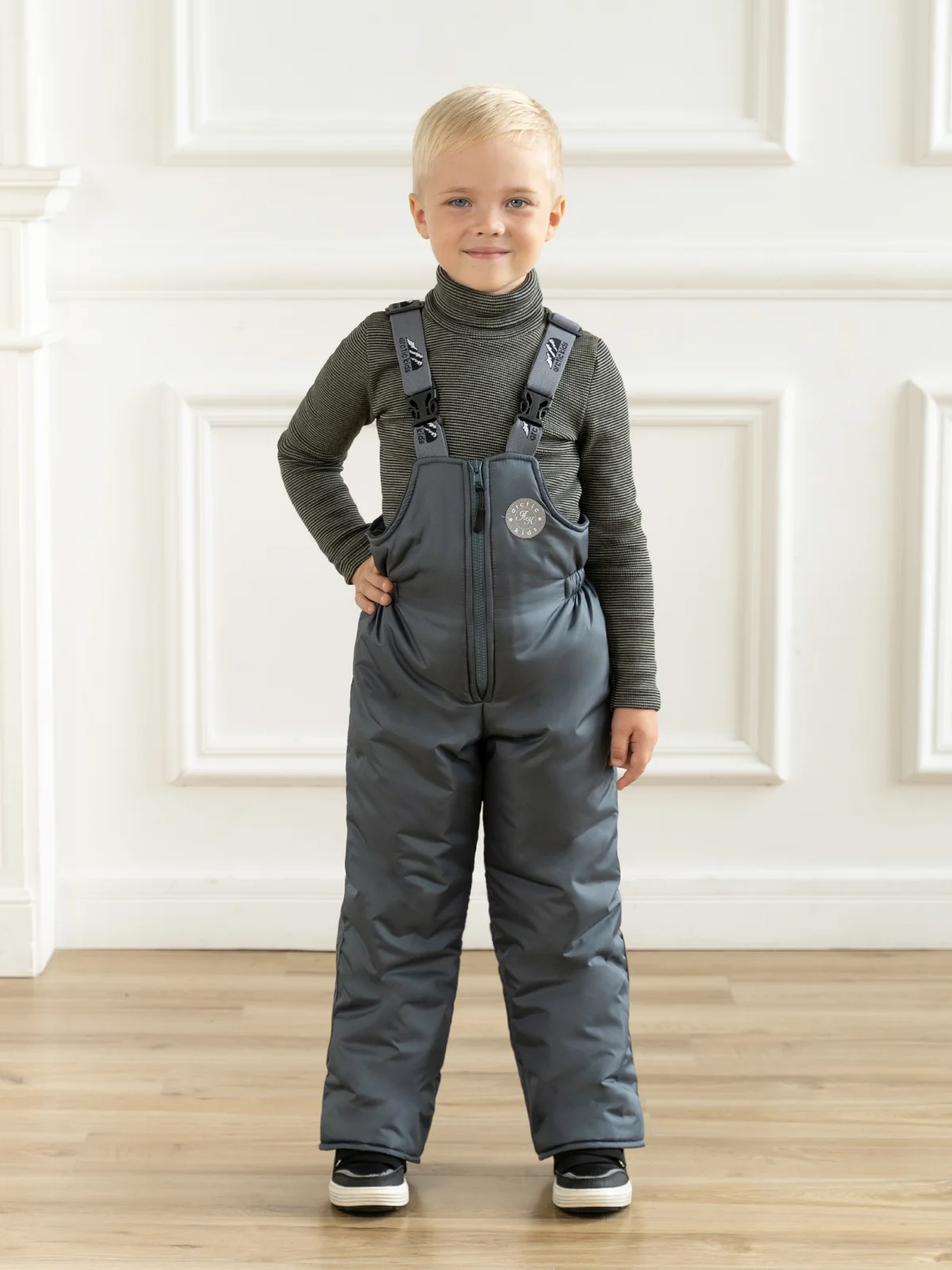 Вишнёвый зимний полукомбинезон, на мальчика, на девочку, Arctic kids