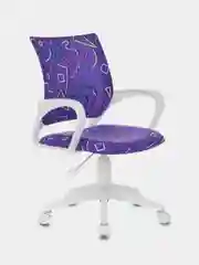 Фиолетовый кресло детское компьютерное Бюрократ BUROKIDS 1 W, детский компьютерный стул