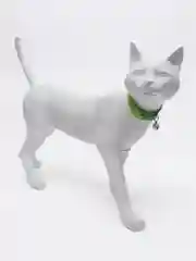 Ошейник для кошек нейлоновый DUVO+ "Cool cats", салатовый, 20-30 см/10 мм